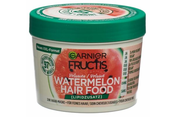 Fructis Hair Food Maske Watermelon Topf 400 ml