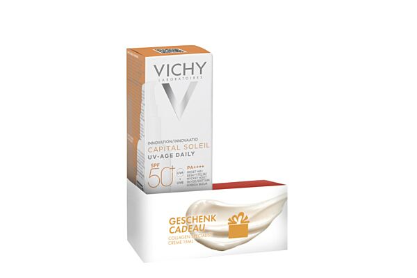 Vichy Capital Soleil UV Age + Lift CS15ml gratis 2023 Tb 40 ml