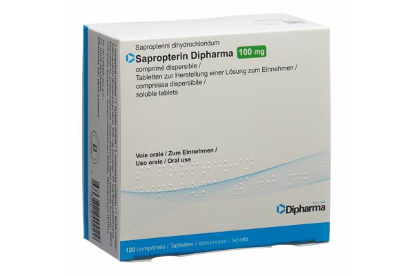 Sapropterin Dipharma Disp Tabl 100 mg Fl 120 Stk