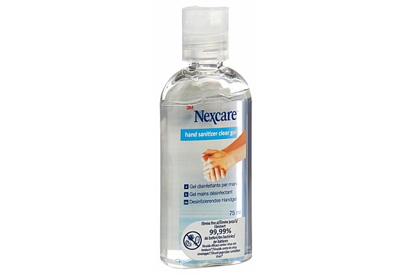 3M Nexcare gel mains antiseptique fl 75 ml