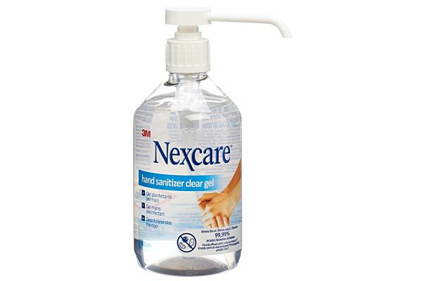 3M Nexcare gel mains antiseptique fl 500 ml