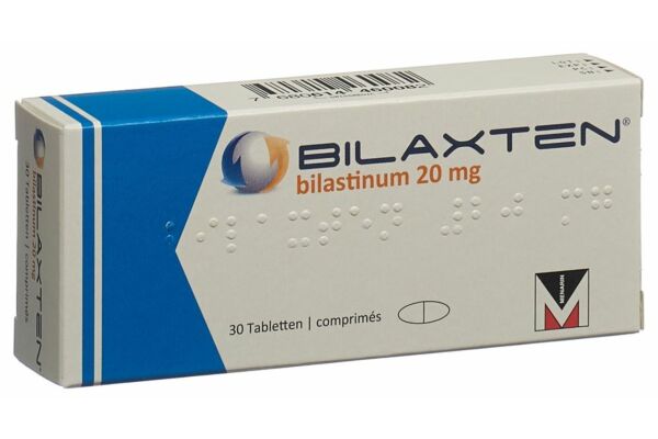 Bilaxten Tabl 20 mg 30 Stk