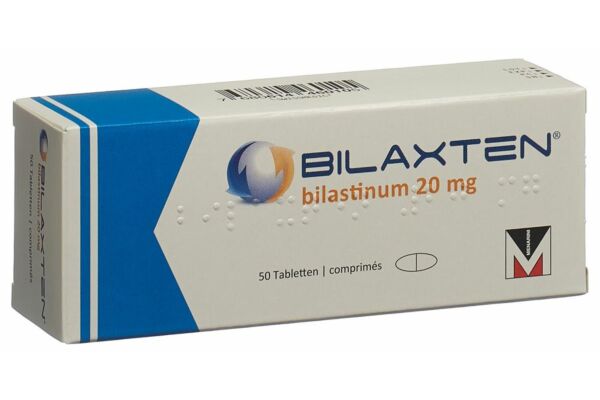 Bilaxten Tabl 20 mg 50 Stk