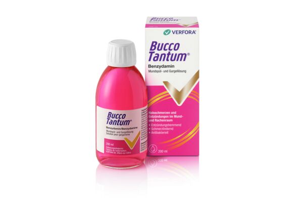 Bucco Tantum solution pour gargarisme fl 200 ml