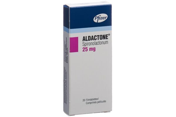 Aldactone cpr pell 25 mg 20 pce
