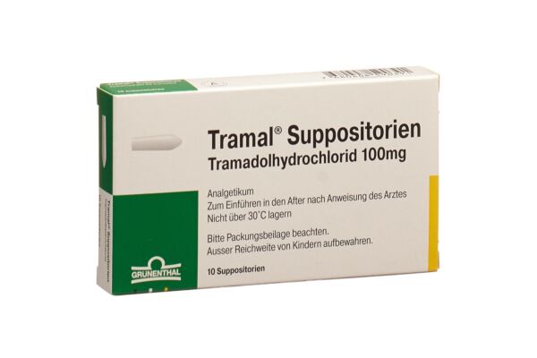 Tramal supp 100 mg 10 pce