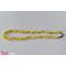 Amberstyle Bernsteinkette multicolor weiss 32cm mit Karabinerverschluss thumbnail