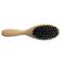 Herba brosse à cheveux poils de sanglier et nylon ovale bois de hêtre certifié FSC thumbnail