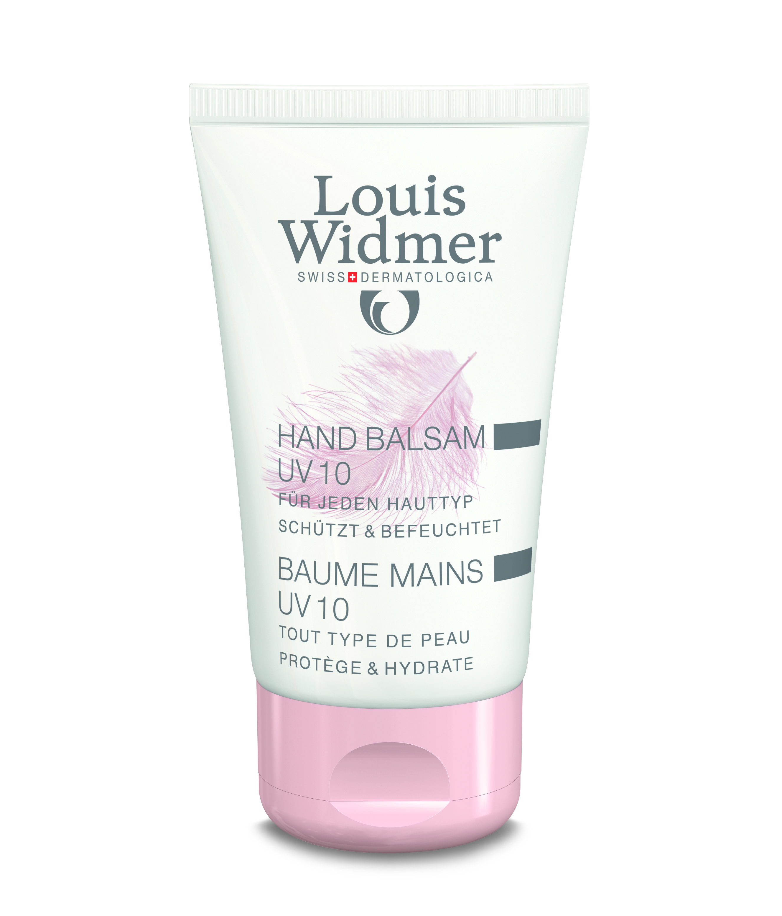 LOUIS WIDMER Hand Balsam UV 10 – 50 ml, leicht parfümiert