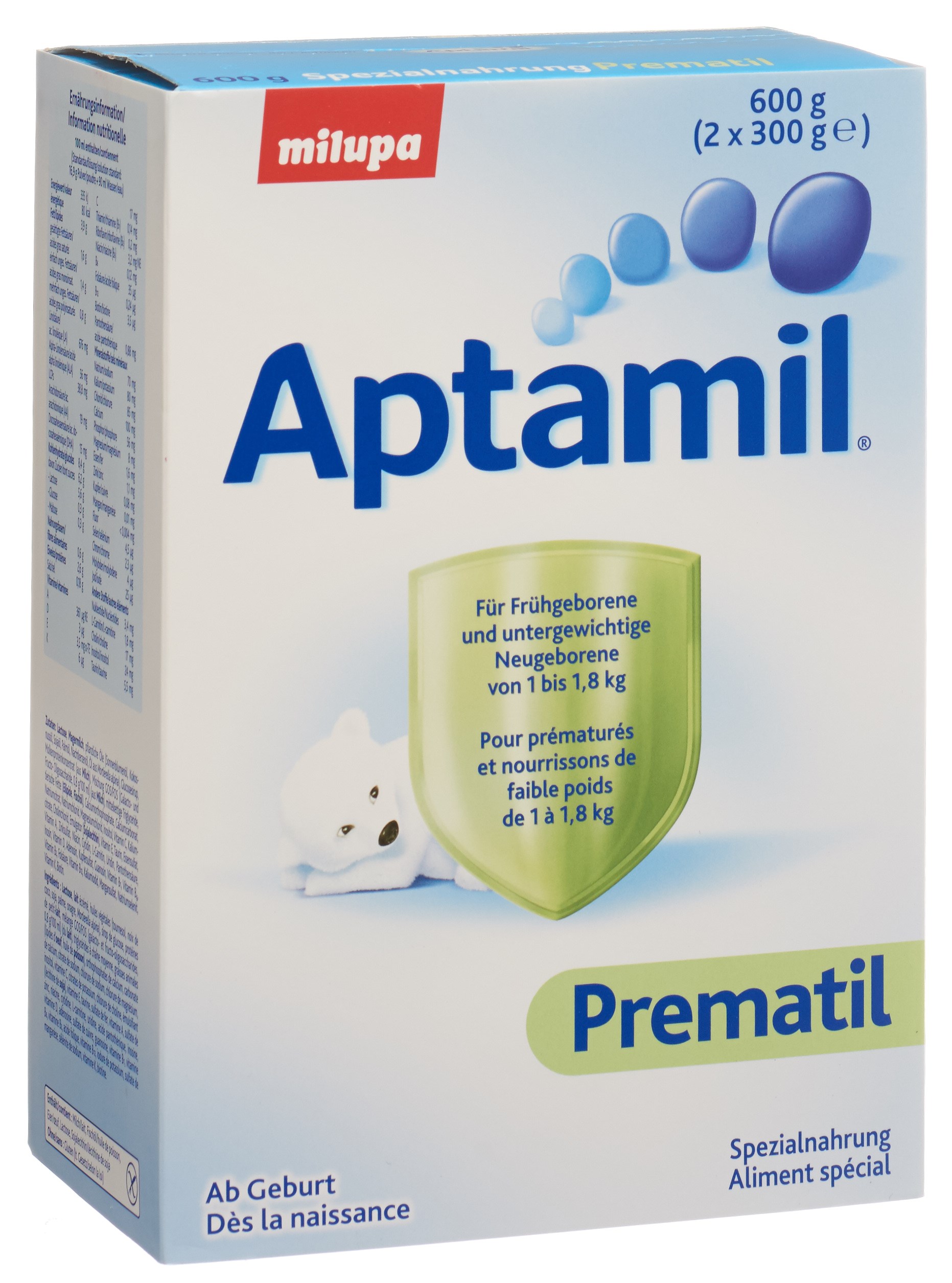 Milupa Aptamil Prematil 600 g