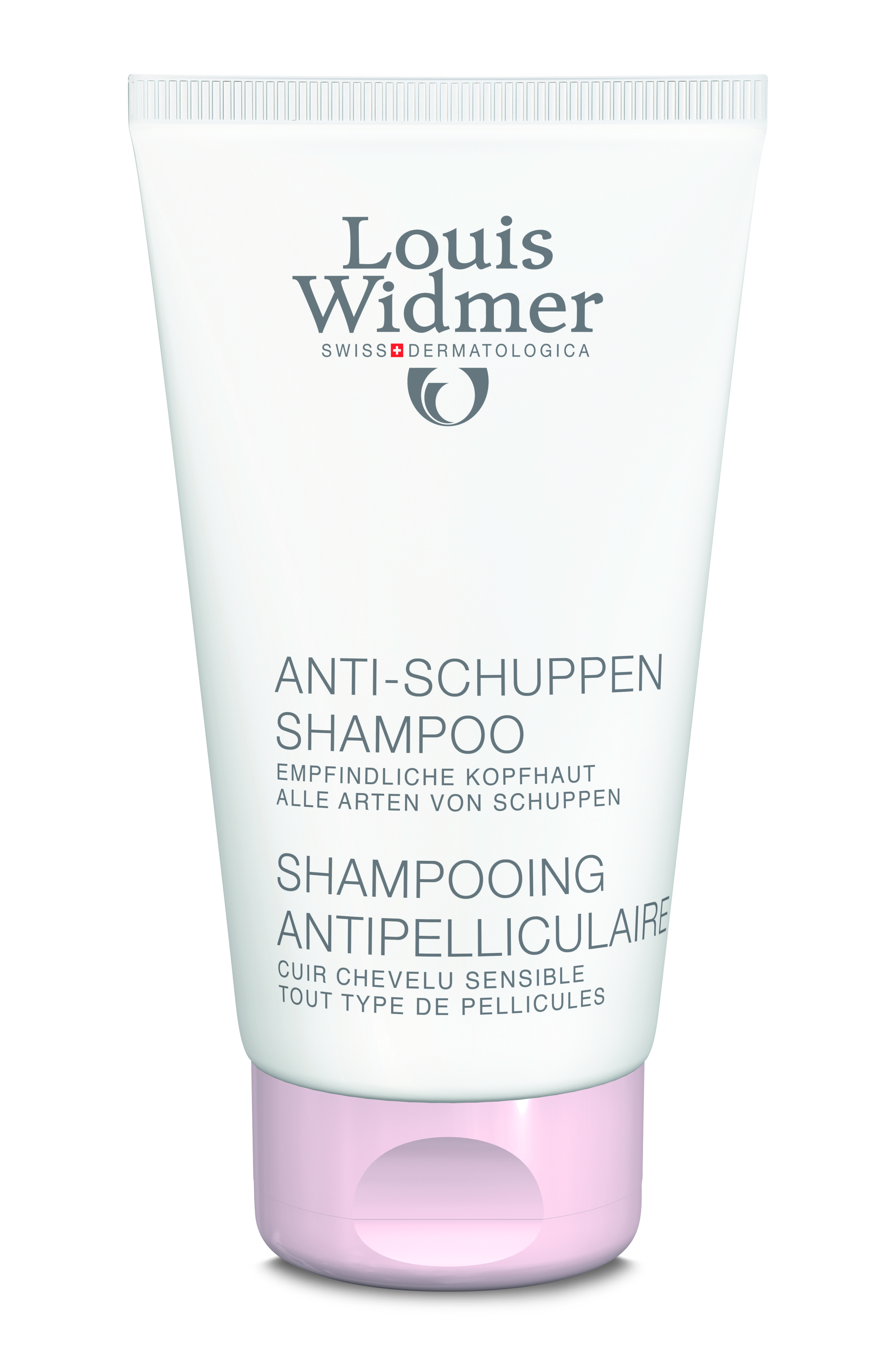 LOUIS WIDMER Anti-Schuppen Shampoo – 150 ml, leicht parfümiert