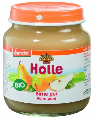 HOLLE Bio Gemüse-Gläschen Birne pur 125 g
