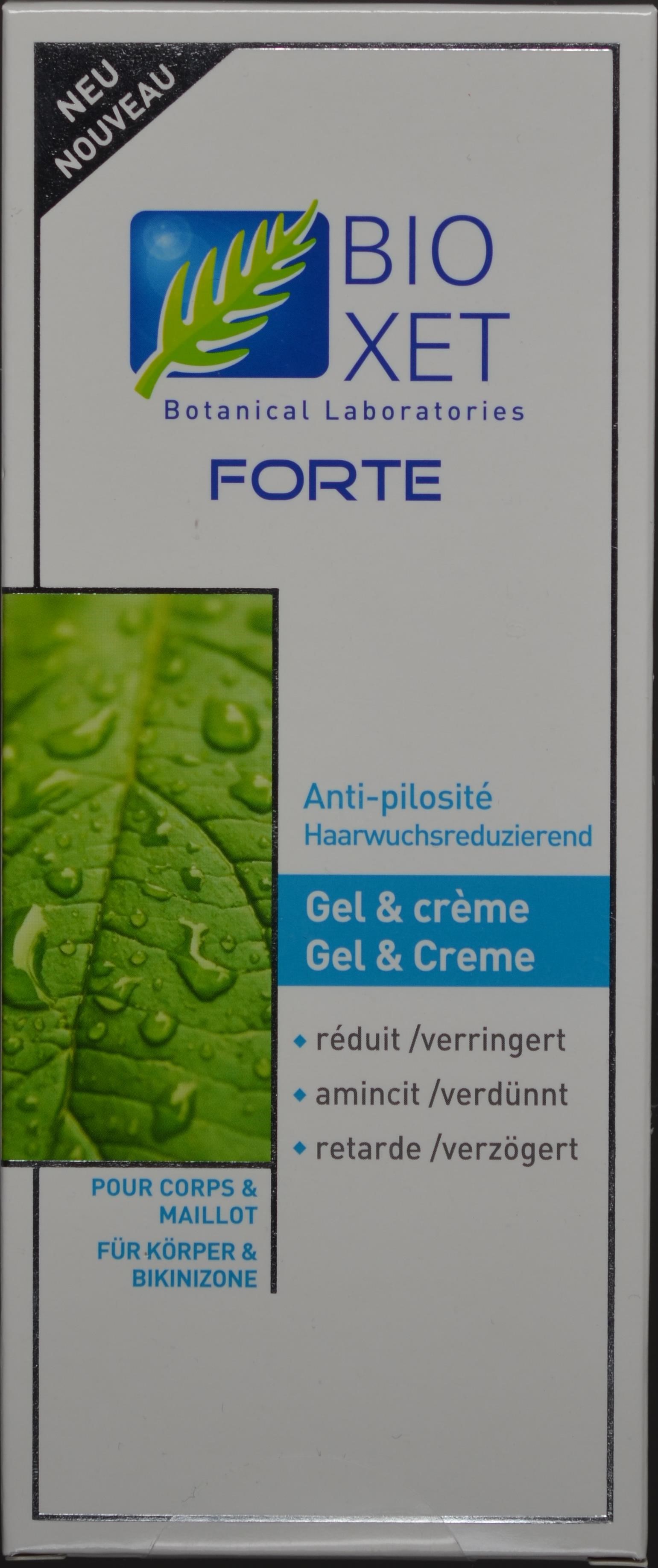 BIOXET Forte Gel & Creme Körper 2 x 30 ml