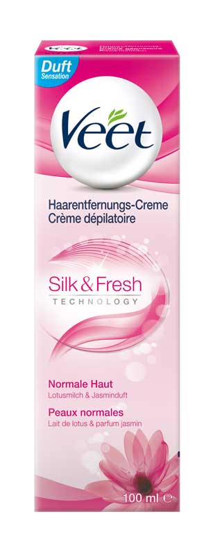 VEET Haarentfernungs-Creme Silk & Fresh 100 ml